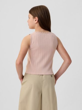 Gap × DÔEN Kids Pointelle Tank Top
