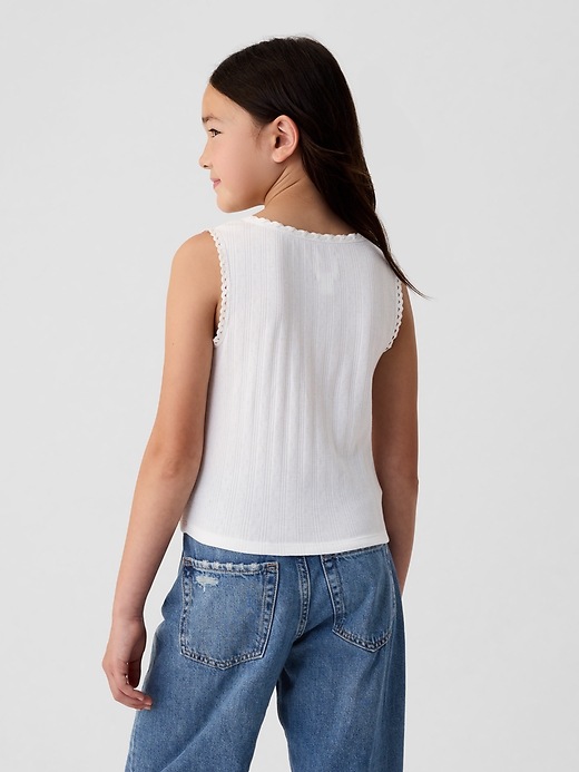 Gap × DÔEN Kids Pointelle Tank Top Gap × DÔEN Kids Pointelle Tank Top