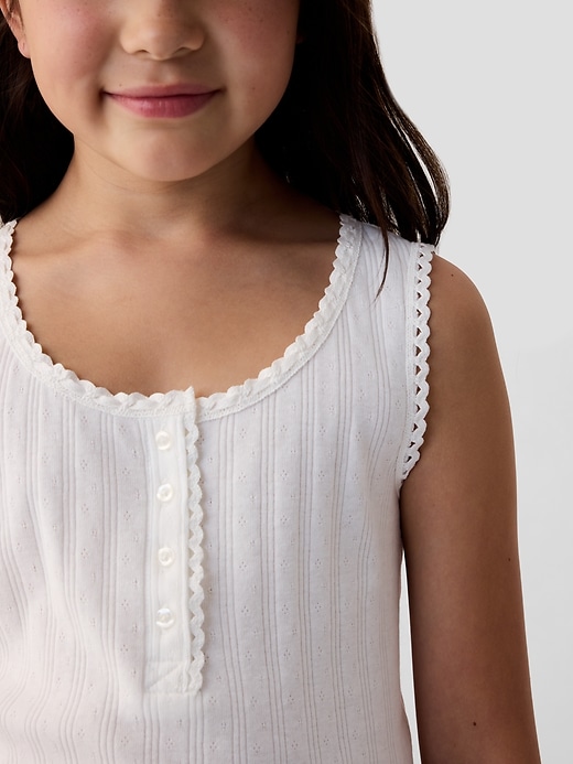 Gap × DÔEN Kids Pointelle Tank Top Gap × DÔEN Kids Pointelle Tank Top