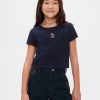 Gap × Disney Kids Embroidered T-Shirt