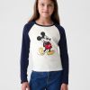 Gap × Disney Kids Mickey Mouse Raglan T-Shirt Gap × Disney Kids Mickey Mouse Raglan T-Shirt