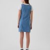 Kids Archive Button Denim Dress