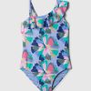 Kids Asymmetric One-Piece Swimsuit