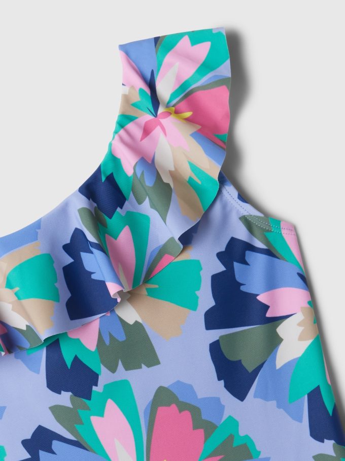 Kids Asymmetric One-Piece Swimsuit