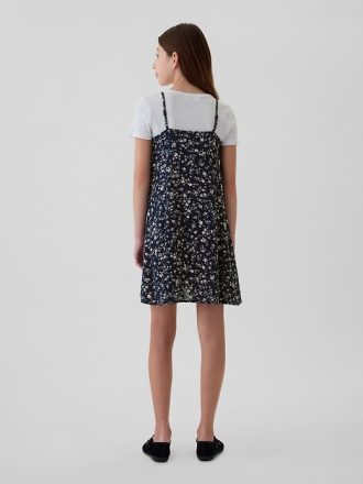 Kids Button-Front Slip Dress