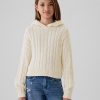 Kids Cable-Knit Cropped Sweater