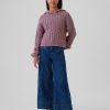 Kids Cable-Knit Cropped Sweater