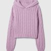 Kids Cable-Knit Cropped Sweater