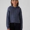 Kids Cable-Knit Cropped Sweater