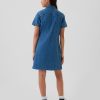Kids Cargo Denim Shirtdress