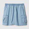 Kids Cargo Denim Skirt