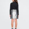 Kids Cargo Foil Denim Skirt