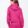 Kids CashSoft Cable-Knit Sweater Hoodie