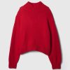 Kids CashSoft Oversized Mockneck Sweater