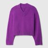 Kids CashSoft Oversized V-Neck Sweater