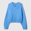 Kids CashSoft Oversized V-Neck Sweater