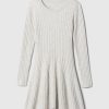 Kids CashSoft Rib Sweater Dress