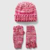 Kids Chunky Knit Beanie Set Kids Chunky Knit Beanie Set