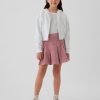 Kids Corduroy Pleated Skirt