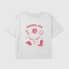 Kids Cowgirl Era Graphic Boxy Crop Tee