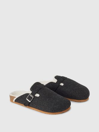 Kids Cozy Sherpa Clogs