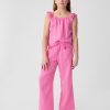 Kids Crinkle Gauze Pants