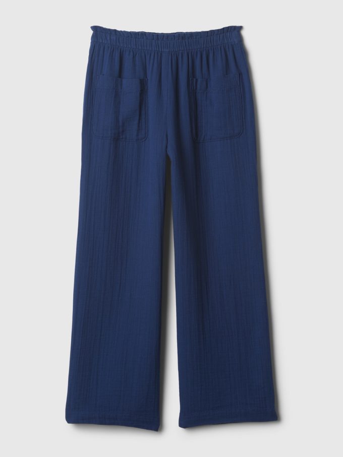 Kids Crinkle Gauze Pants
