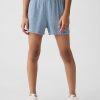 Kids Crinkle Gauze Pull-On Shorts