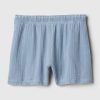 Kids Crinkle Gauze Pull-On Shorts