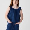 Kids Crinkle Gauze Top
