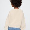 Kids Cropped Chunky Heart Sweater