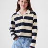 Kids Cropped Rugby Polo Shirt