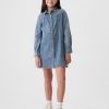 Kids Denim Western Shirtdress
