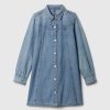 Kids Denim Western Shirtdress