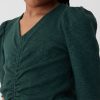 Kids Essential Rib Ruched Shirt