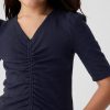 Kids Essential Rib Ruched Shirt