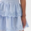 Kids Eyelet Tiered Dress