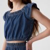 Kids Flutter Denim Top Kids Flutter Denim Top