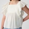 Kids Flutter Eyelet Shirt