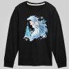Kids Frozen Elsa and Water Horse Long Sleeve Graphic Tee