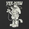Kids Garfield Yee-Haw Graphic Boxy Crop T-Shirt