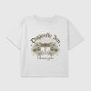 Kids Gilmore Girls Dragonfly Inn Graphic Boxy Crop Tee