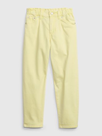 Kids High-Rise Barrel Jeans