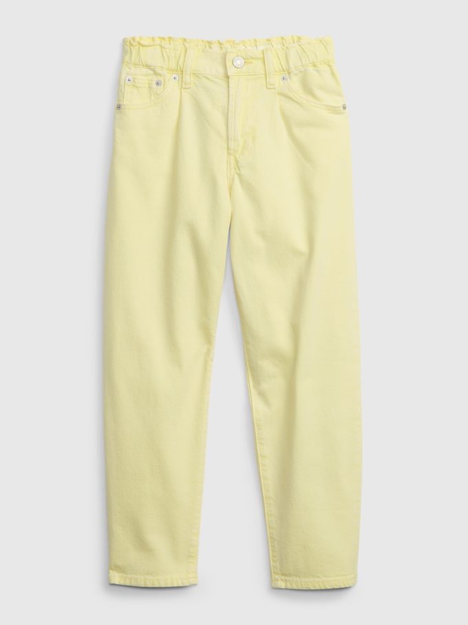 Kids High-Rise Barrel Jeans