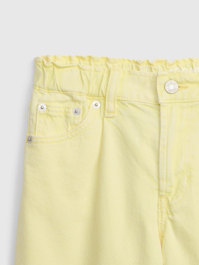 Kids High-Rise Barrel Jeans