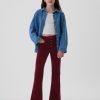 Kids High Rise Corduroy ’70s Flare Pants