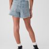 Kids High Rise Denim Shorts