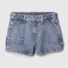 Kids High-Rise Denim Shorts