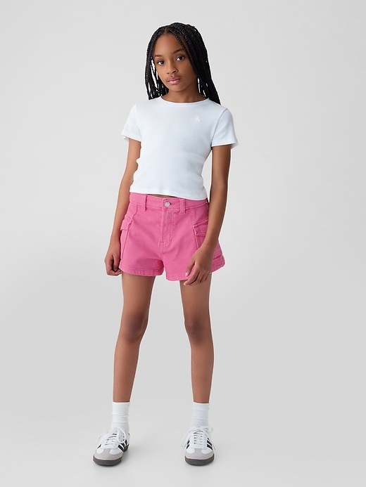 Kids High-Rise Denim Shorts Kids High-Rise Denim Shorts