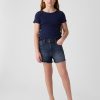 Kids High-Rise Denim Shorts